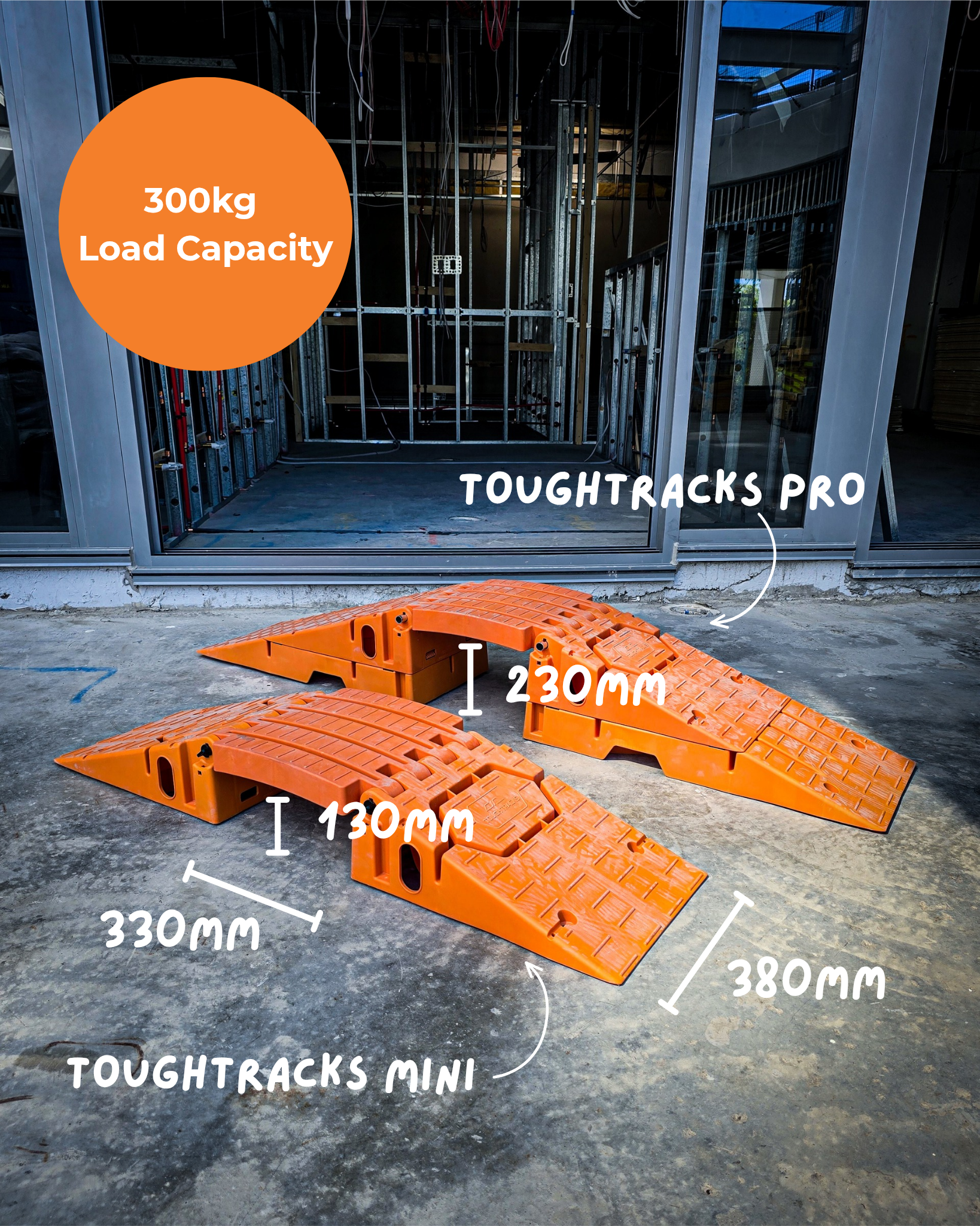 TOUGHTRACKS Pro v TOUGHTRACKS Mini